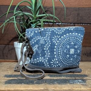 Myra Bag Blue Patterned Women's Bag